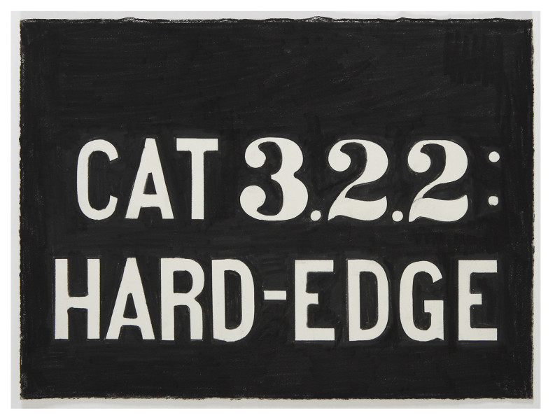 Marcel van Eeden , CAT 3.2.: HARD EDGE , 2012