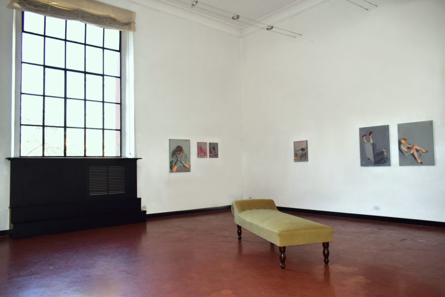 2 RBA - Monday blues, installation view, 28mar19 (Courtesy Studio SALES di Norberto Ruggeri, Roma)